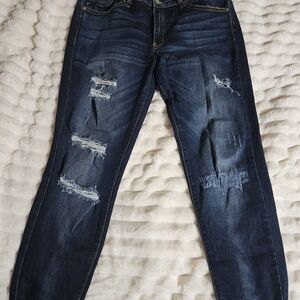 KanCan Distressed Blue Jeans for Women